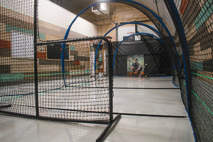 Batting Cage, Pickleball, badminton. Fri-Sun. 80 min rental $90 (2 hr time slots)