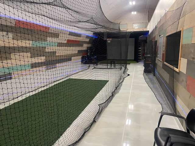 Batting Cage, Pickleball, badminton. Fri-Sun. 80 min rental $90 (2 hr time slots)