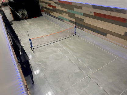 Batting Cage, Pickleball, badminton. Fri-Sun. 80 min rental $90 (2 hr time slots)