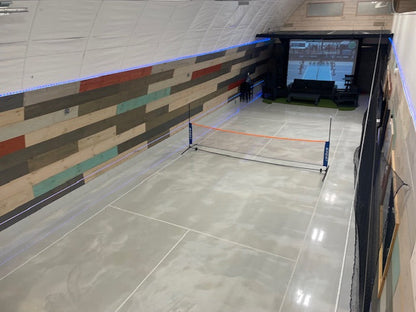 Batting Cage, Pickleball, badminton. Fri-Sun. 80 min rental $90 (2 hr time slots)