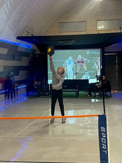 Batting Cage, Pickleball, badminton. Fri-Sun. 80 min rental $90 (2 hr time slots)