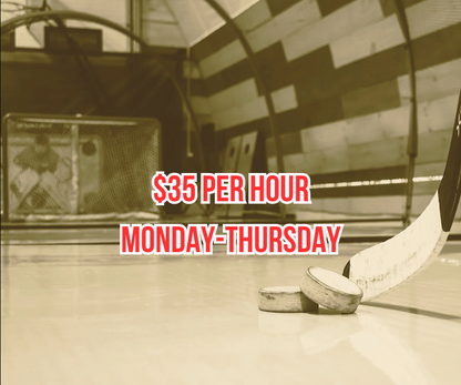 Main Floor Training Mon-Thurs $35 per hour!