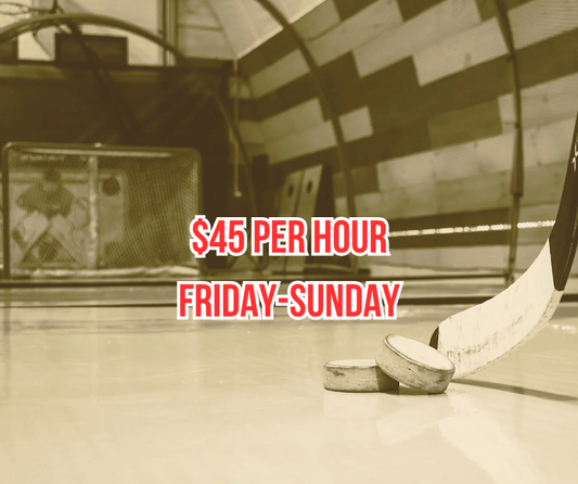 Main Floor Training Fri-Sun $45 per hour!