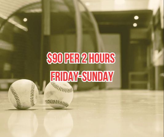 Batting Cage, Pickleball, badminton. Fri-Sun. 80 min rental $90 (2 hr time slots)